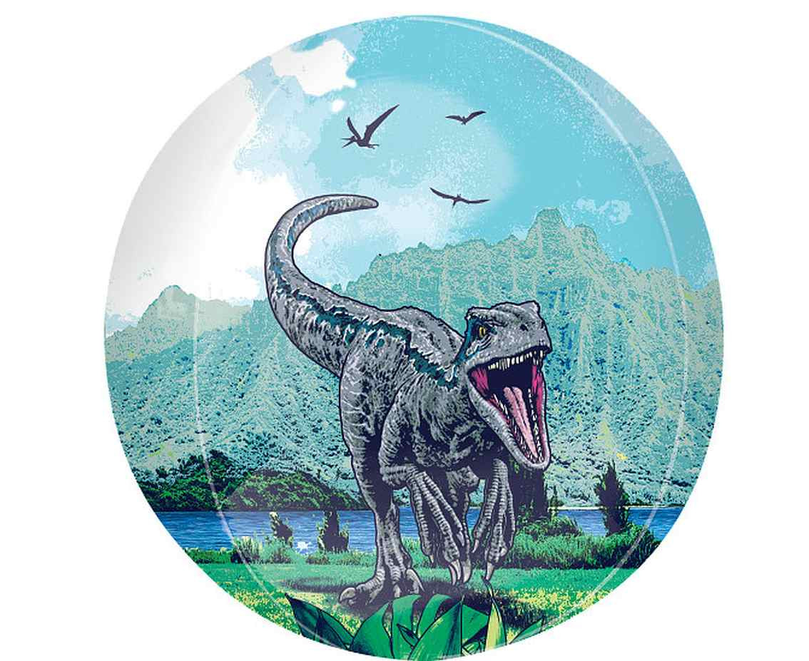 Foil balloon ORBZ XL Jurassic World: Dominion, 38x 40 cm, license EOL
